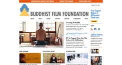 Desktop Screenshot of buddhistfilmfoundation.org